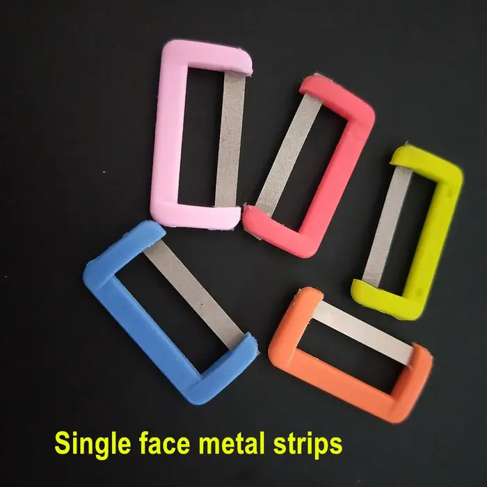 SHUODI 5 pz/10 pz Dentale Ortodontico Interprossimale Smalto Lucidatura Smalto Dei Denti Strumento Ridotto Lucidatura Dentale Taglio Strisce