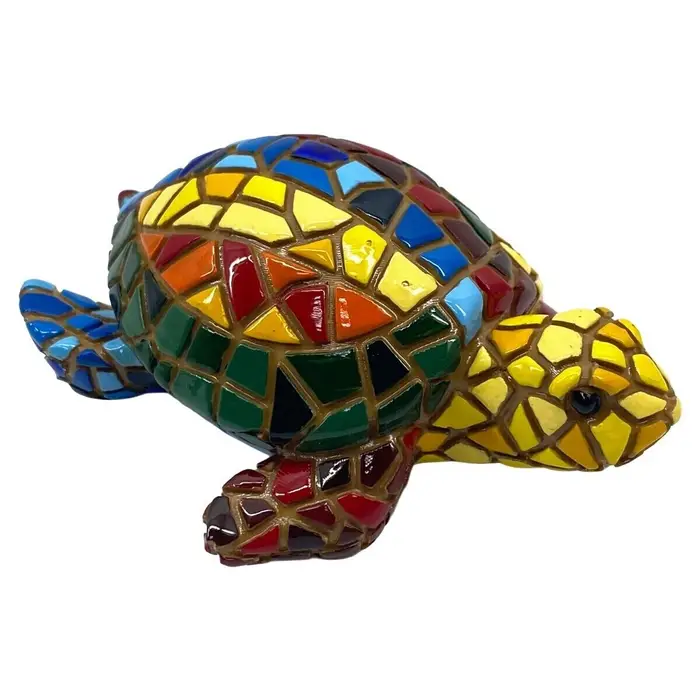Signes Grimalt Statuette e figurine Tartaruga A Mosaico L Giallo