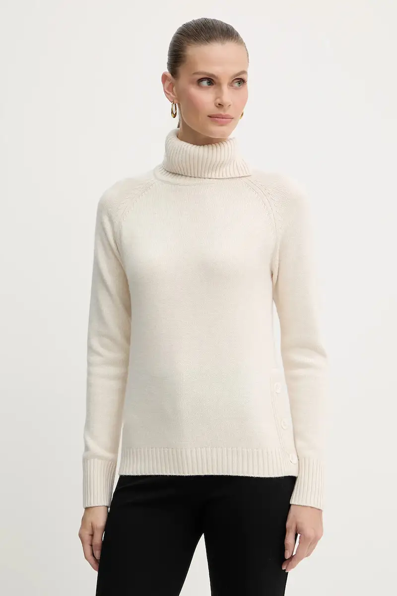 Silvian Heach maglione in misto lana DIOUF donna colore beige GPA25232LU