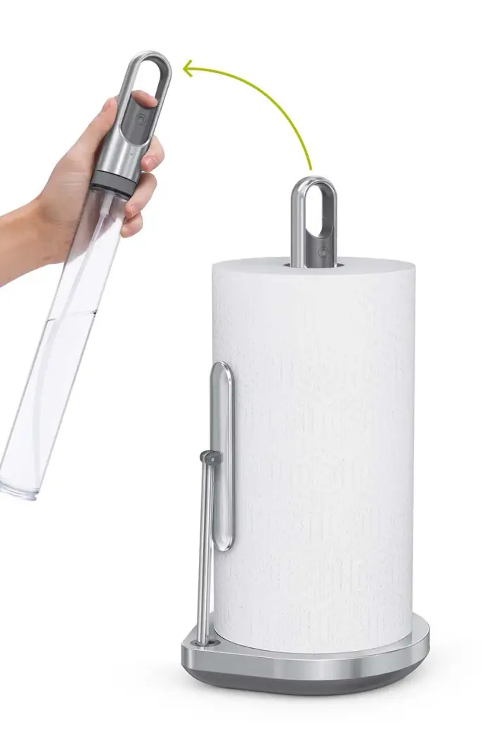 supporto per tovagliolo di carta Brushie Grigio miniatura 4