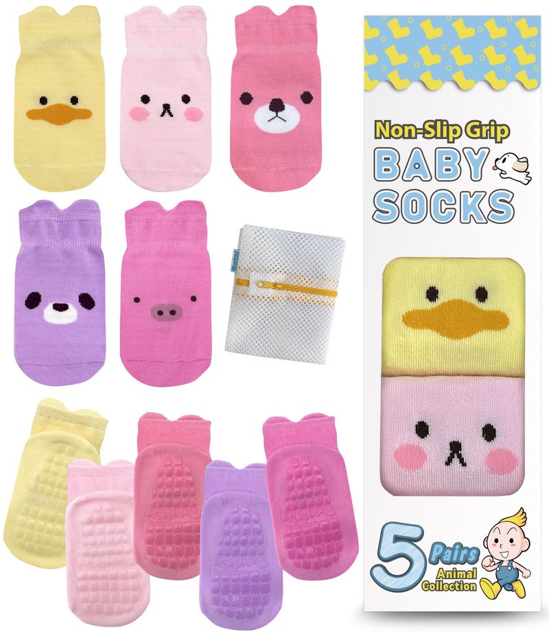 Simply Kids Calzini Neonato Cotone 0-9 Mesi