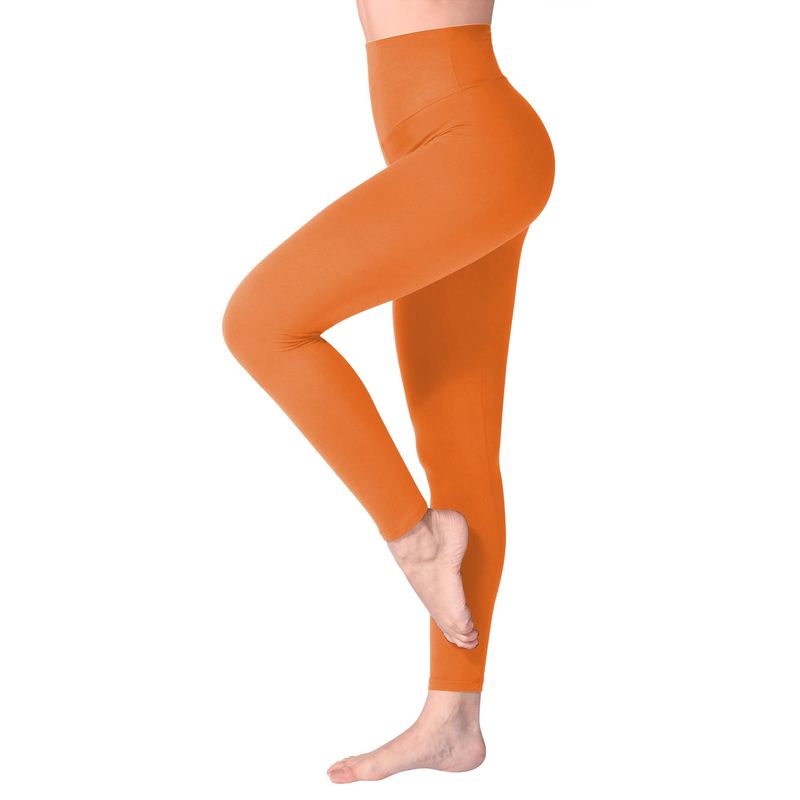 SINOPHANT Leggings Donna Arancione 7333