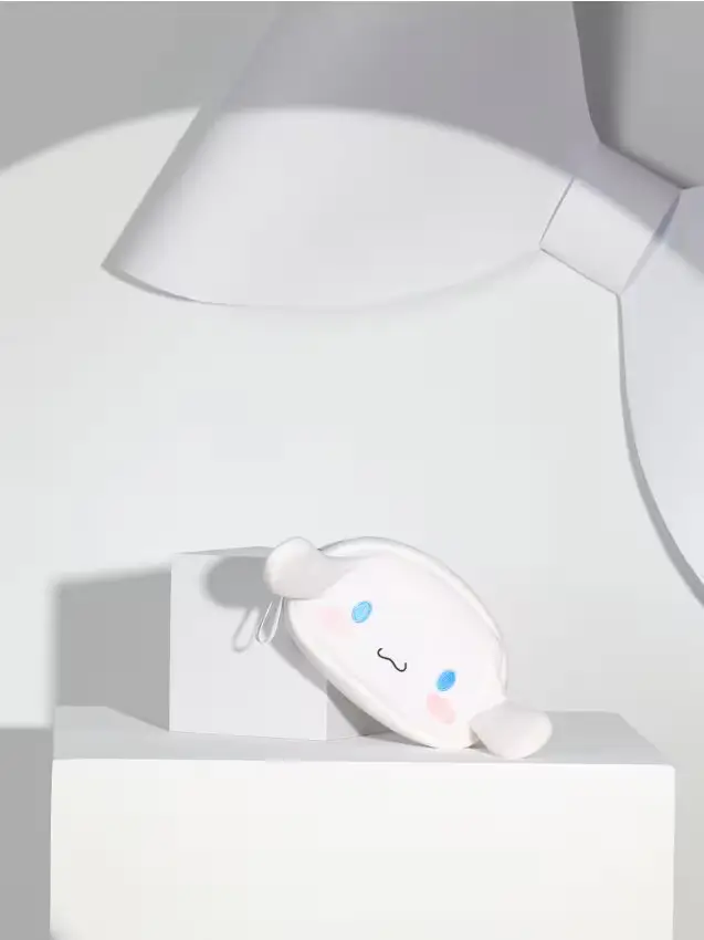 Beauty case con orecchie Hello Kitty - bianco