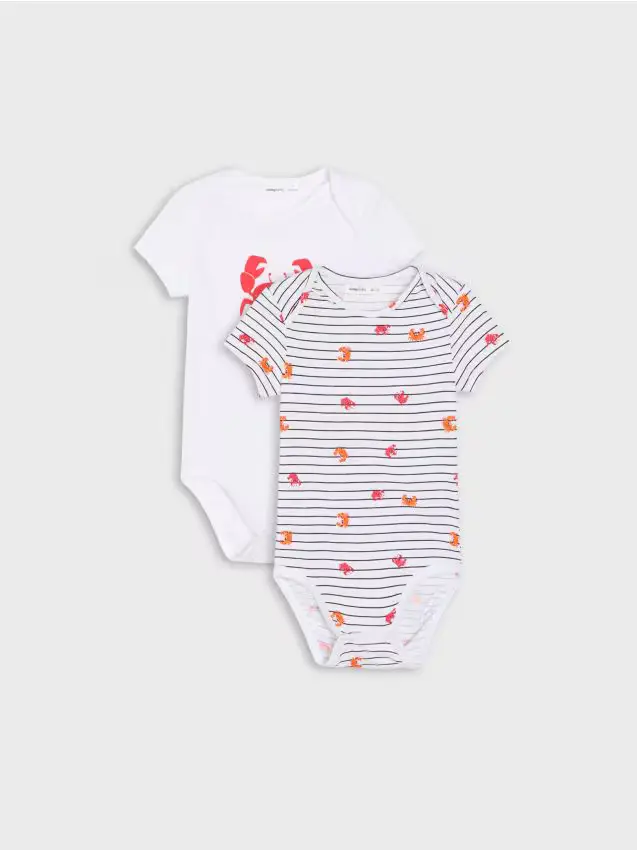 Sinsay Body neonato Neonato Bianco 4802876