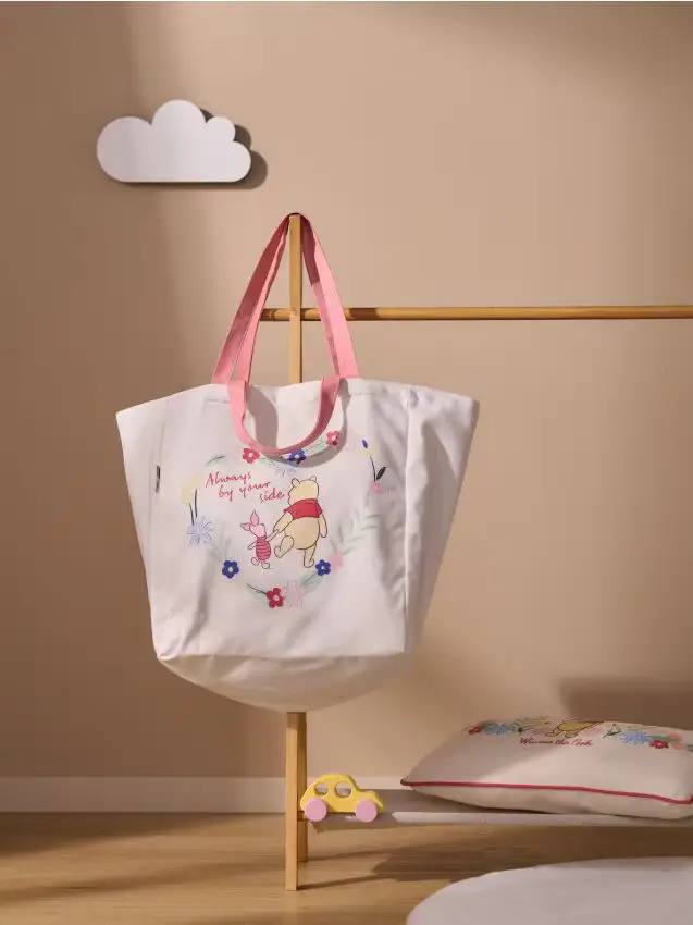 Sinsay Borsa shopper Winnie the Pooh - panna