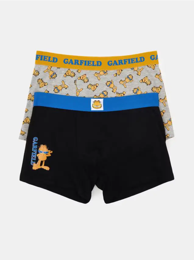 Boxer misto cotone, confezione da 2 Garfield - multicolor
