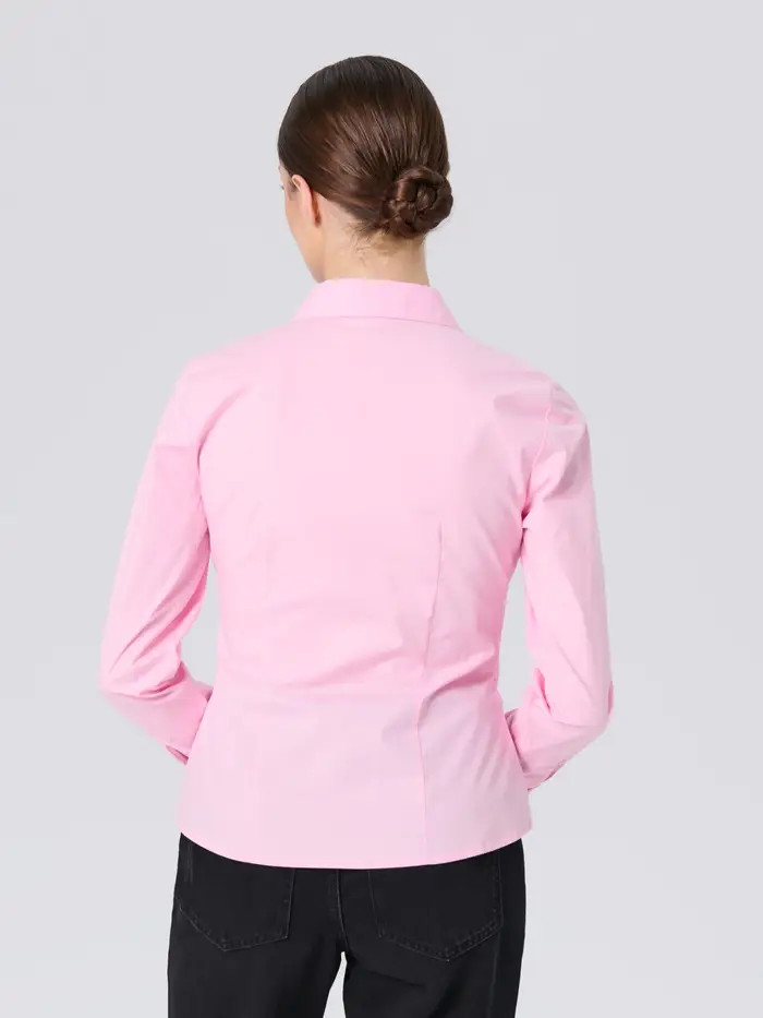 Camicia a maniche lunghe - rosa miniatura 5