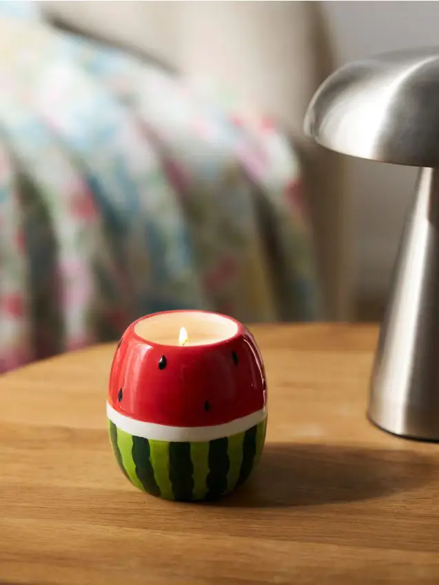 Candela profumata anguria - corallo