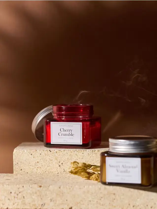 Candela profumata Cherry Crumble - malva