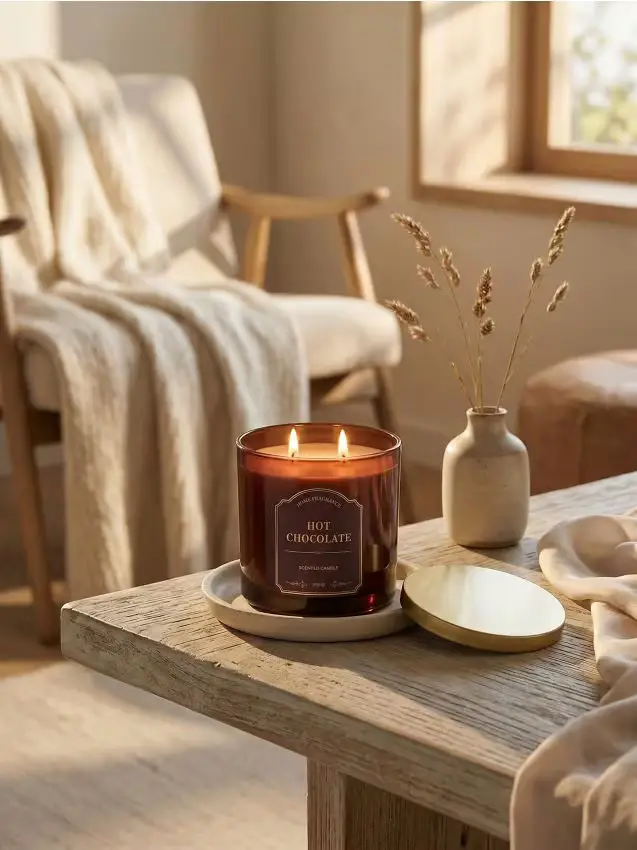 Candela profumata Hot Chocolate - marrone