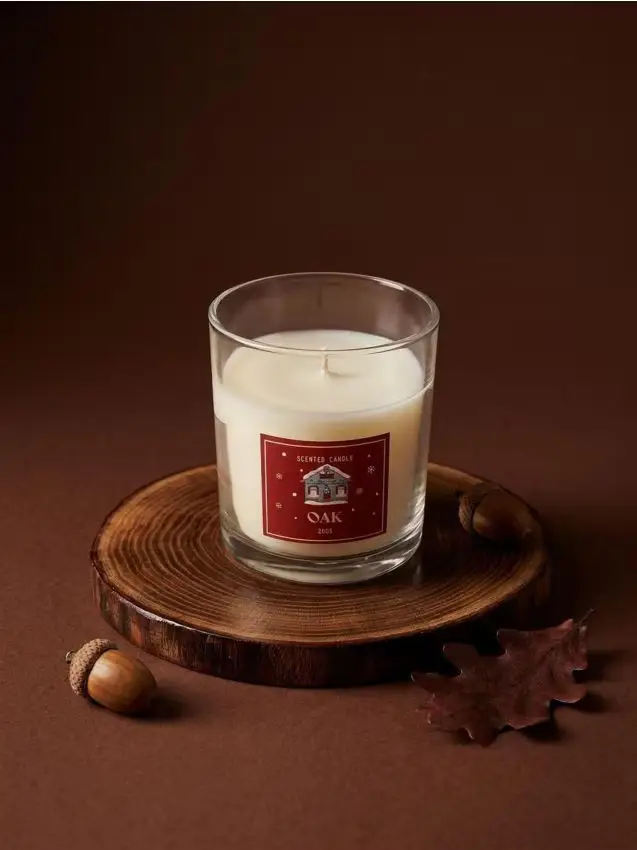 Sinsay Candela profumata Oak - rosso