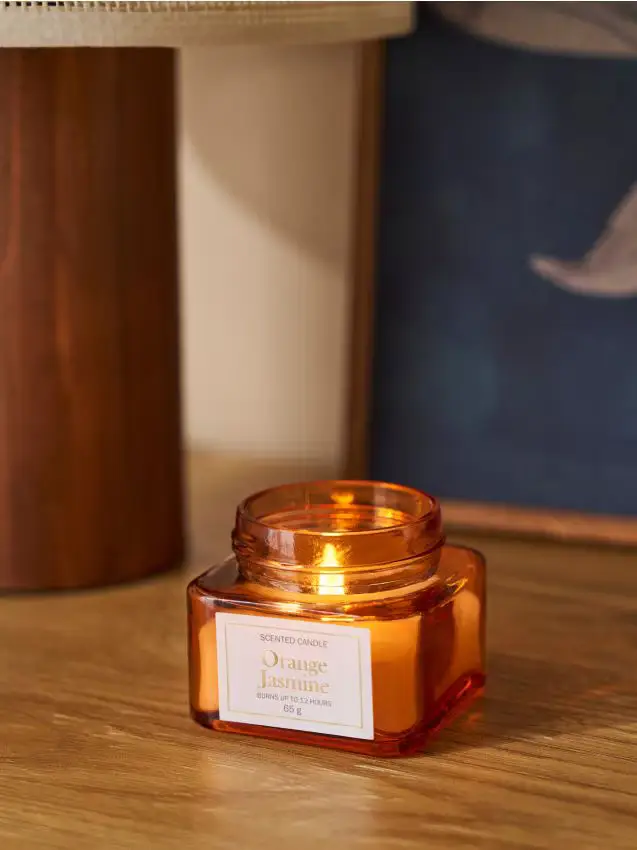 Candela profumata Orange Jasmine - arancione chiaro