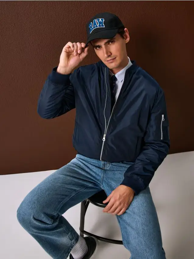 Sinsay Cappello con visiera - nero