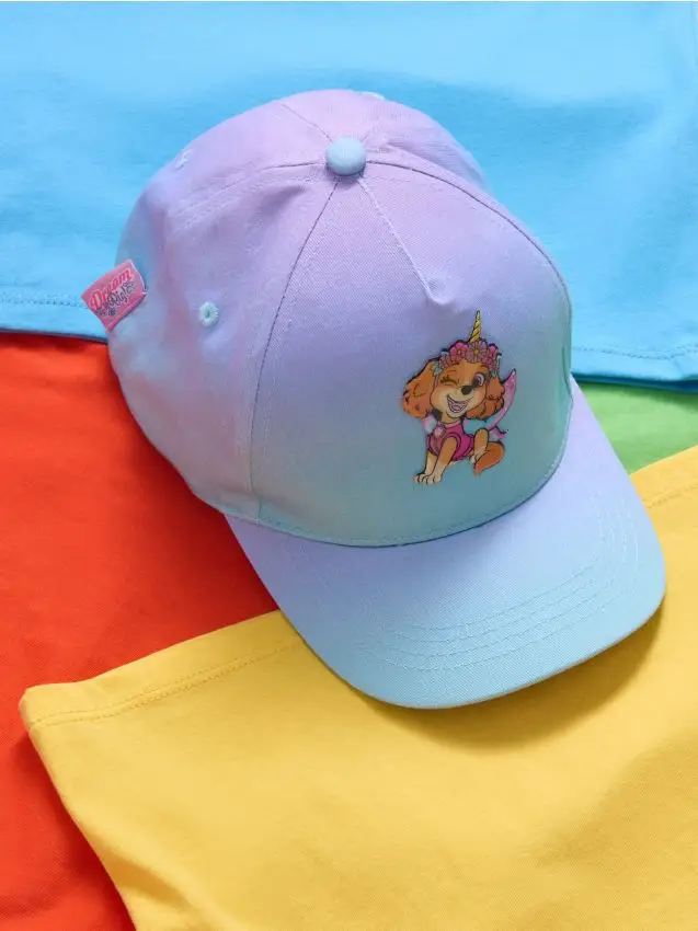 Sinsay Cappello in cotone effetto ombré con toppa PAW Patrol - multicolor