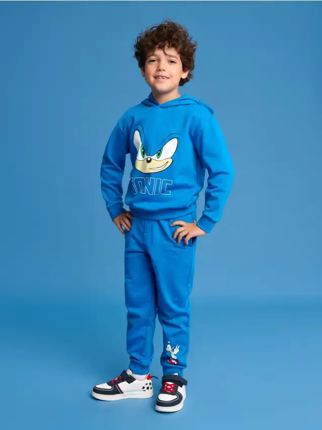 Sinsay Completo in felpa Sonic the Hedgehog - blu