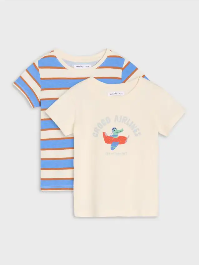 Sinsay T-shirt Bianco 4418398