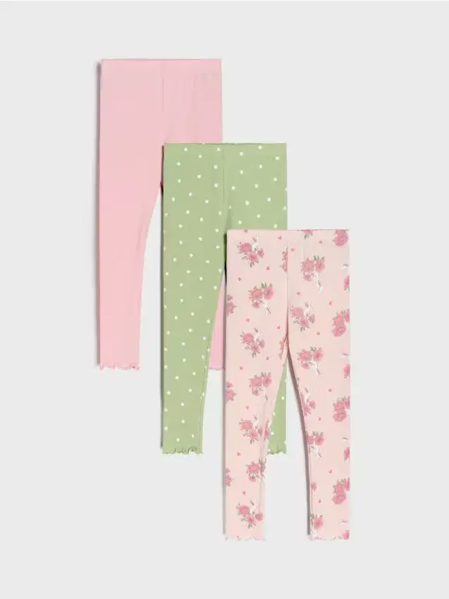 Confezione da 3 paia di leggings - multicolor