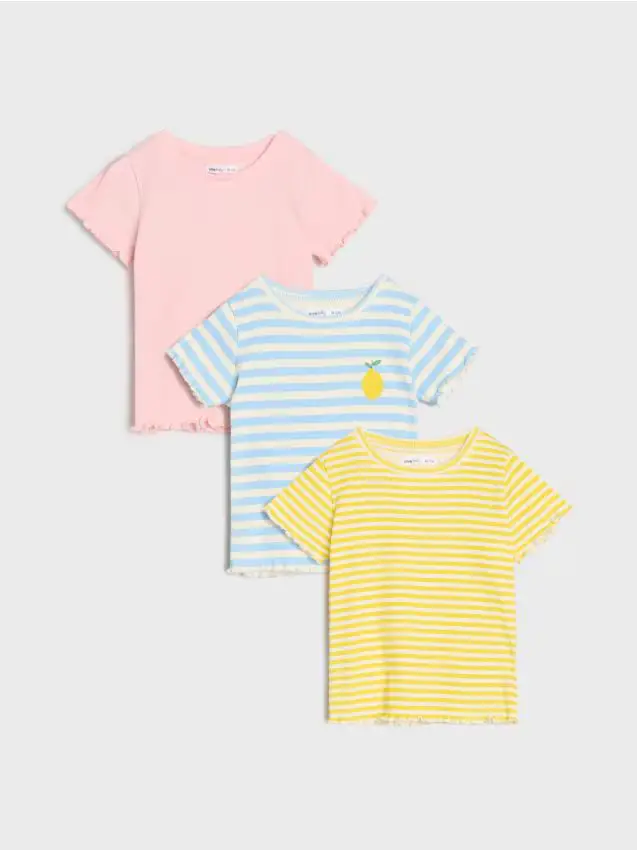 Sinsay T-shirt Bianco 4423976