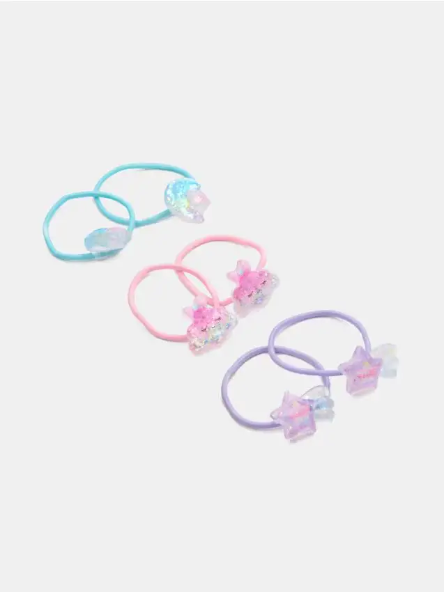 Sinsay Confezione da 6 elastici per capelli - multicolor