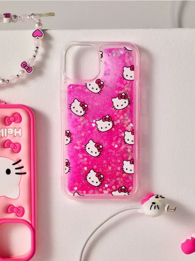 Sinsay Custodia per iPhone 11/XR Hello Kitty - rosa