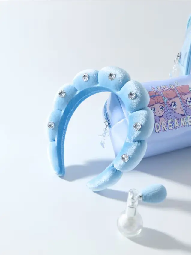 Sinsay Fascia per capelli - blu pallido