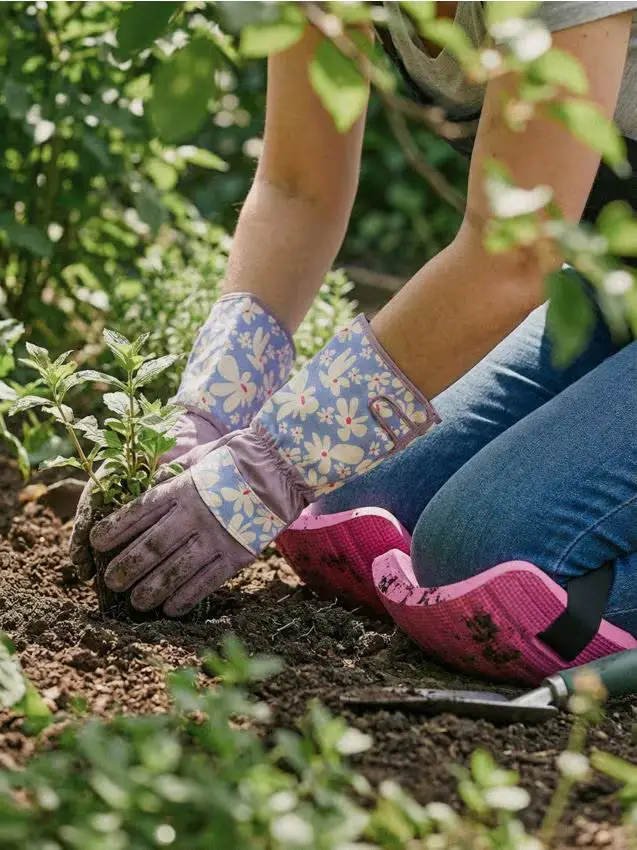 Ginocchiere per giardinaggio - rosa