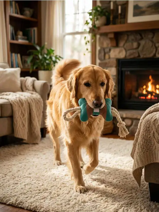 Sinsay Gioco tira e molla per cane con elementi in peluche - multicolor