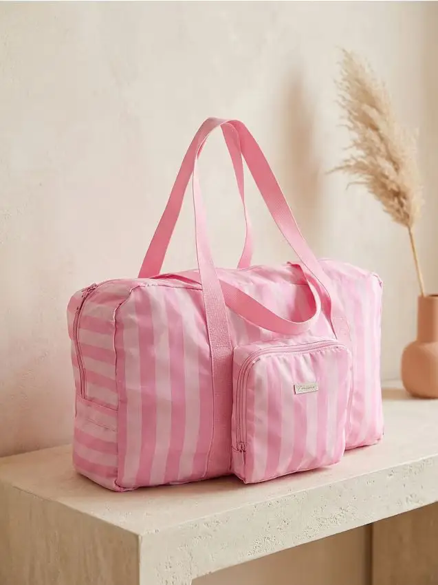 Sinsay Grande borsa da viaggio che si piega in una pochette - multicolor