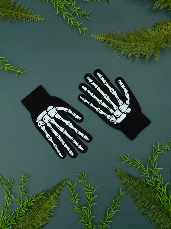 Sinsay Guanti Nero 5126374 miniatura 4