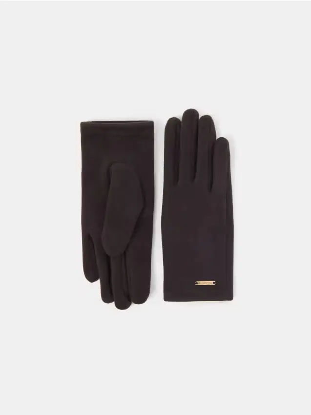 Sinsay Guanti Marrone 4422113