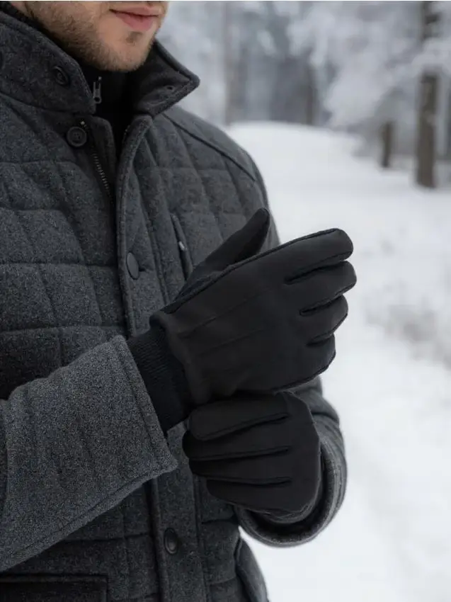 Sinsay Guanti Nero 4423720