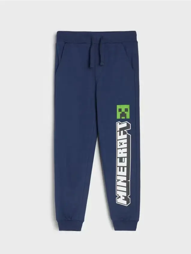 Sinsay Jogger Minecraft - blu scuro