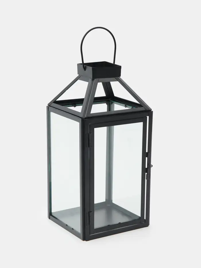 Sinsay Lanterna in metallo - nero miniatura 3
