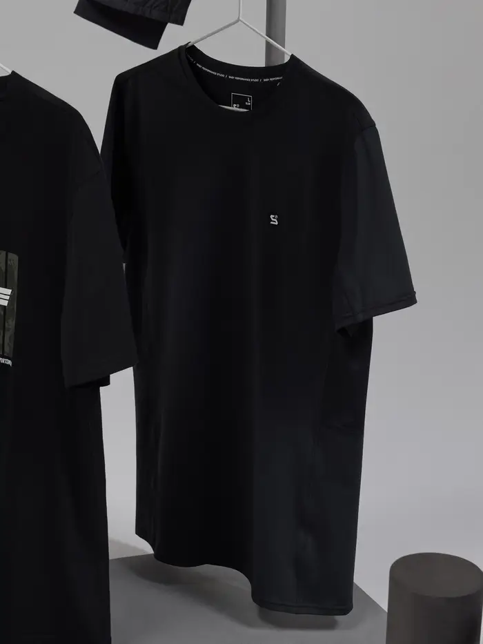 Sinsay Maglietta sportiva - nero miniatura 4