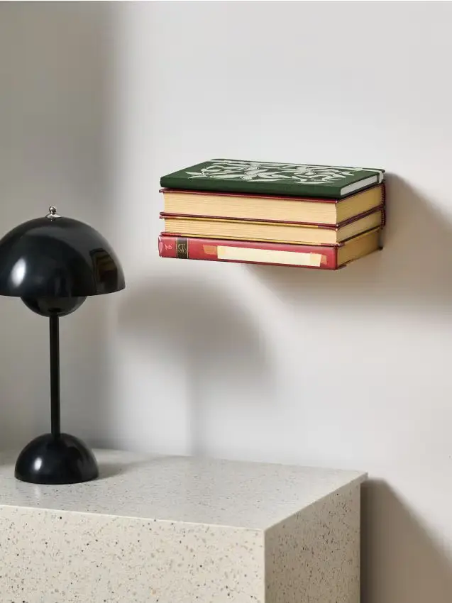 Mensola da parete in metallo - nero