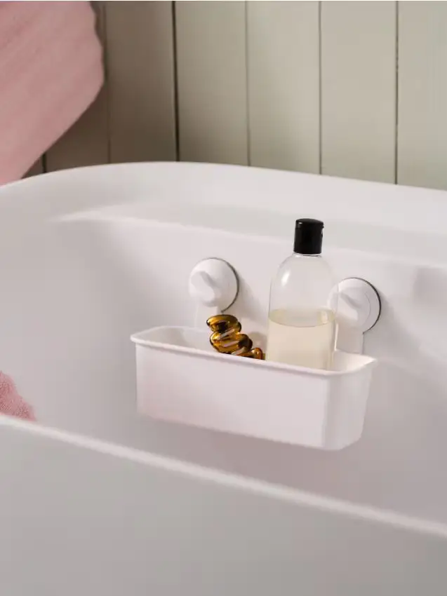 Sinsay Organizer per il bagno - bianco