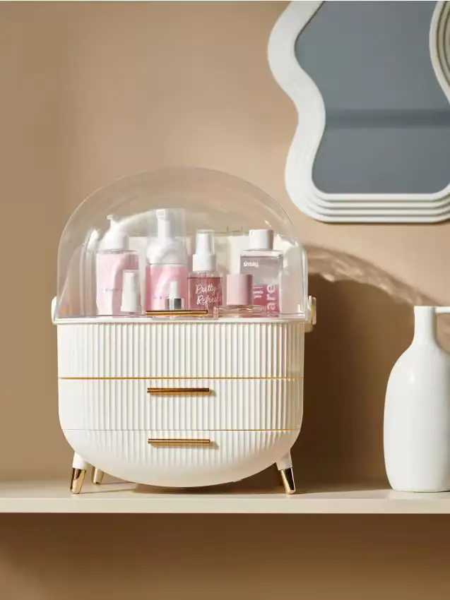 Sinsay Organizer per make-up - bianco