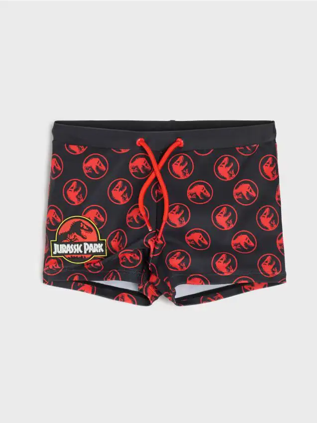 Pantaloncini mare Jurassic Park - nero