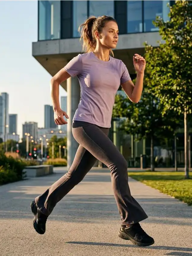 Pantaloni flare - grigio scuro