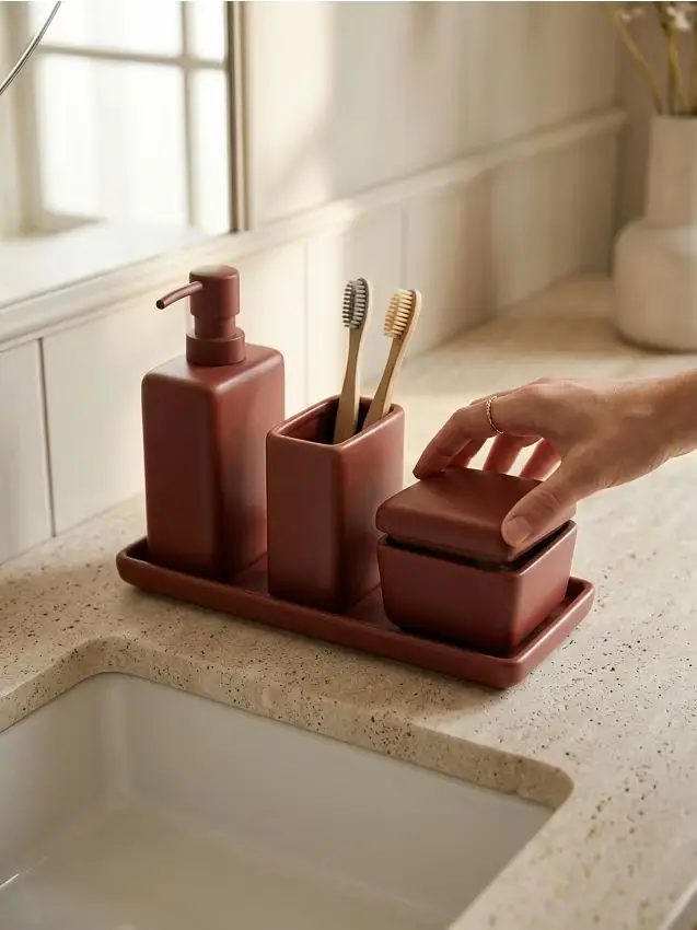 Sinsay Set da bagno 4 pack - altro