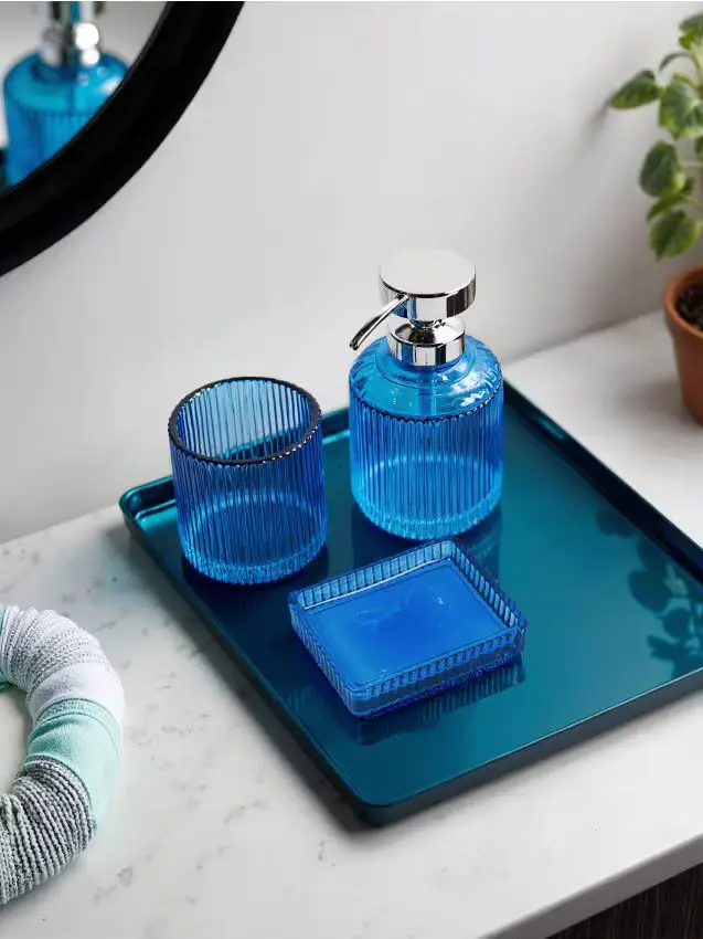 Sinsay Set da bagno - mid blue