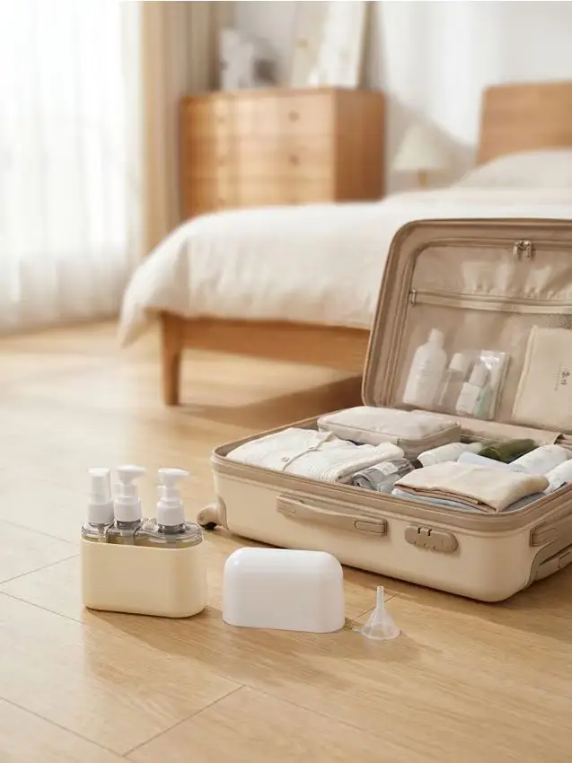 Sinsay Set di flaconi da viaggio - nude