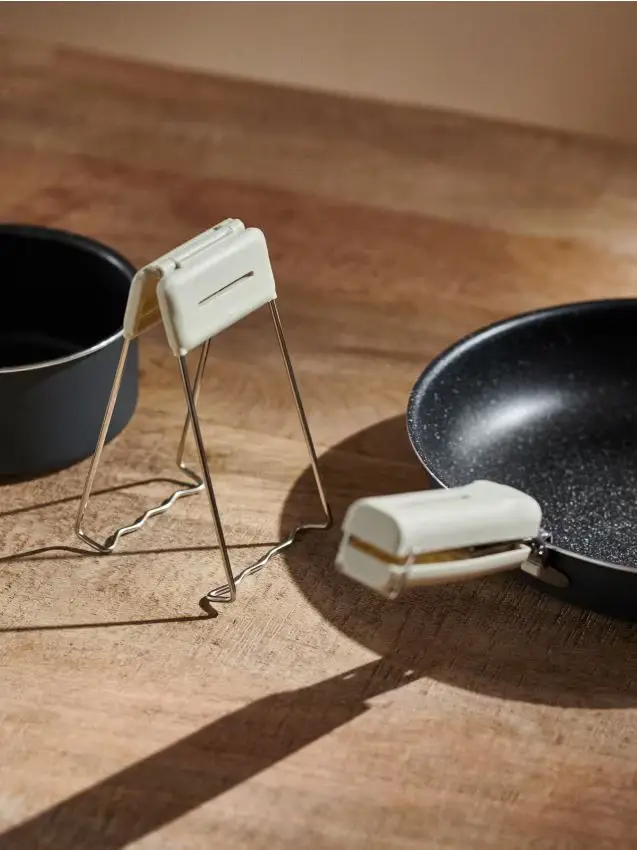 Sinsay Set di maniglie per trasportare piatti caldi - panna