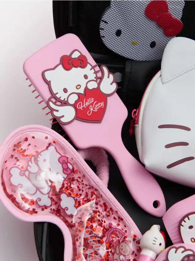 Spazzola per capelli Hello Kitty - rosa