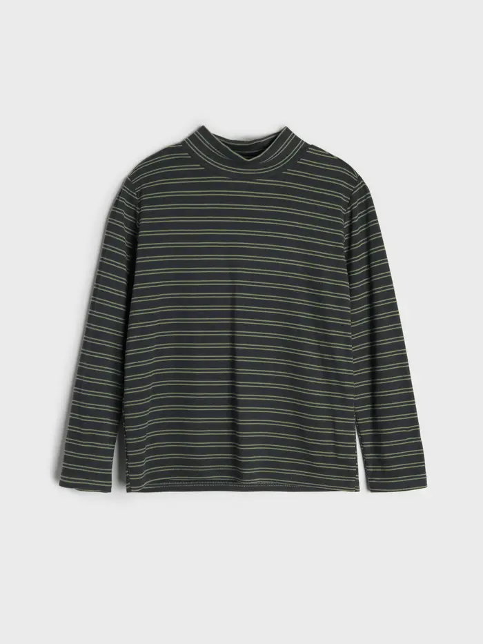 T-shirt a righe con maniche lunghe Soft Touch - multicolor