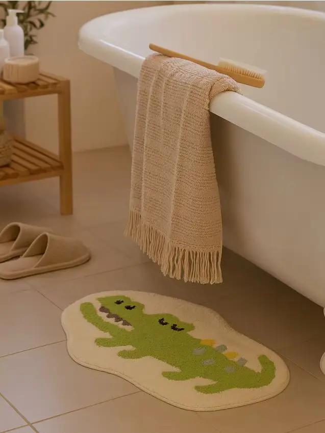 Sinsay Tappetino da bagno - verde