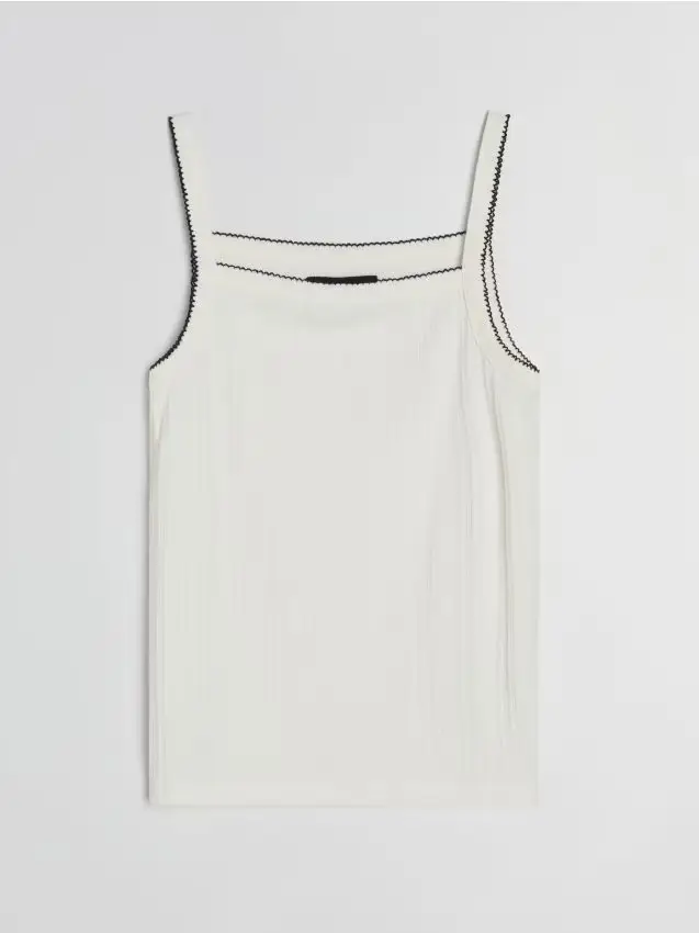 Sinsay Top Bianco 5127146