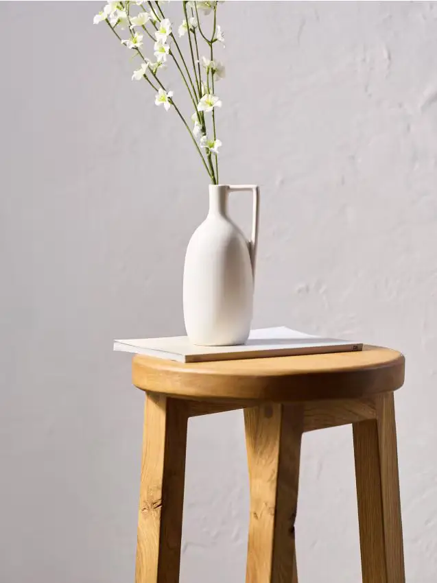 Vaso per fiori - bianco