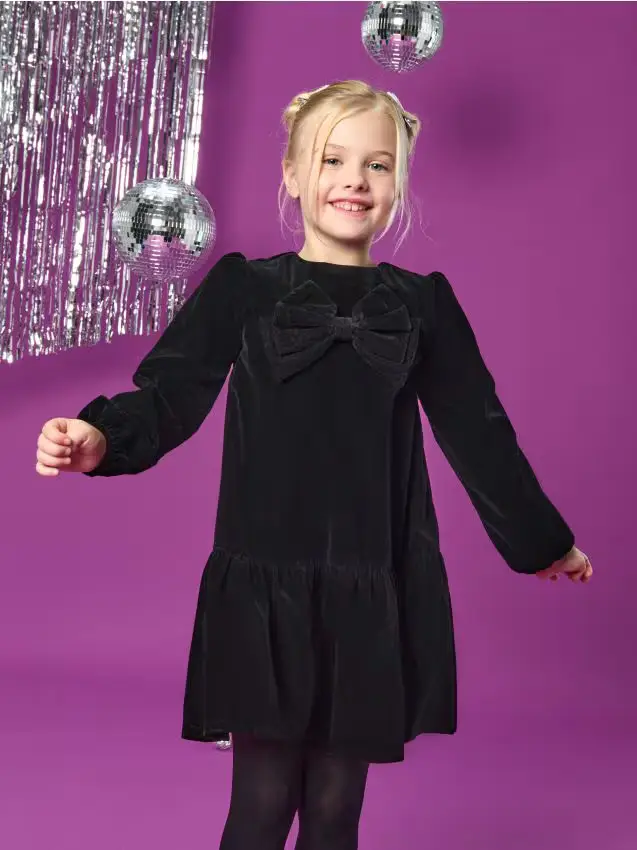 Sinsay Vestito babydoll - nero