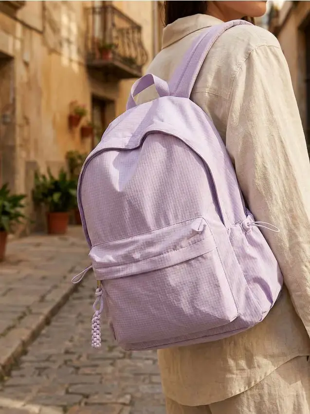 Sinsay Zaino con tasca per computer portatile - lavanda